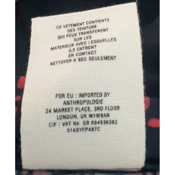 Anthropologie Cartonnier Wide Leg Palazzo Pants - Size 10 - Picture 10 of 12